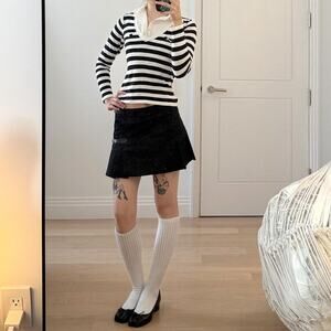 Japanese deadstock black and white